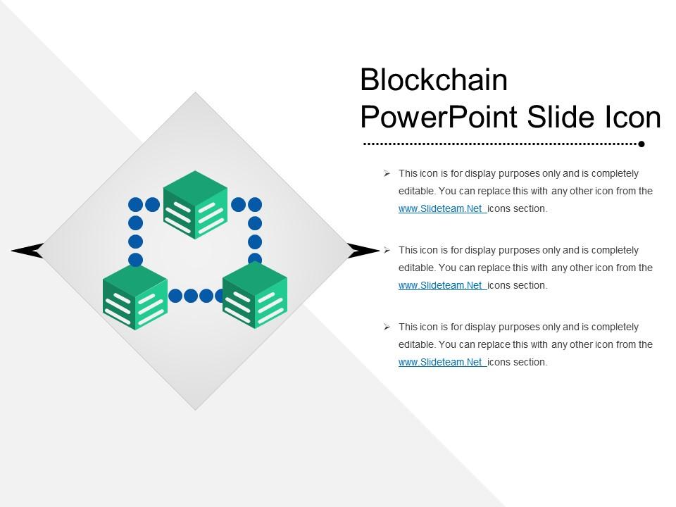 Blockchain powerpoint slide icon Slide00