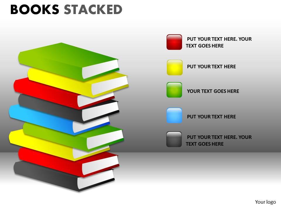 22798358 style variety 2 books 1 piece powerpoint presentation diagram infographic slide Slide01