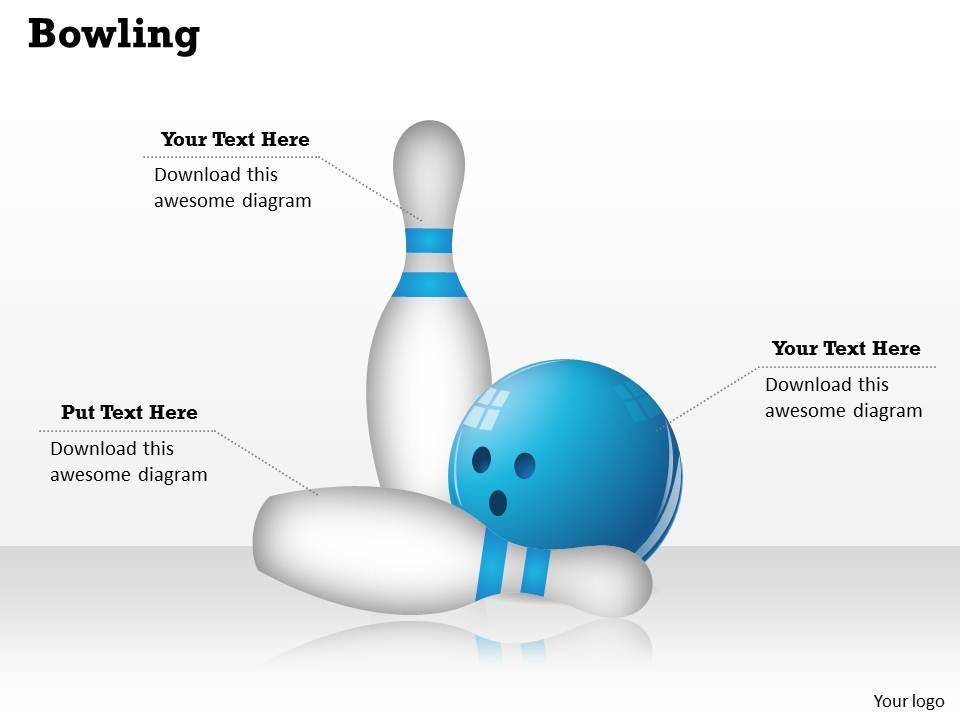 Bowling Powerpoint Template Slide Presentation PowerPoint Templates