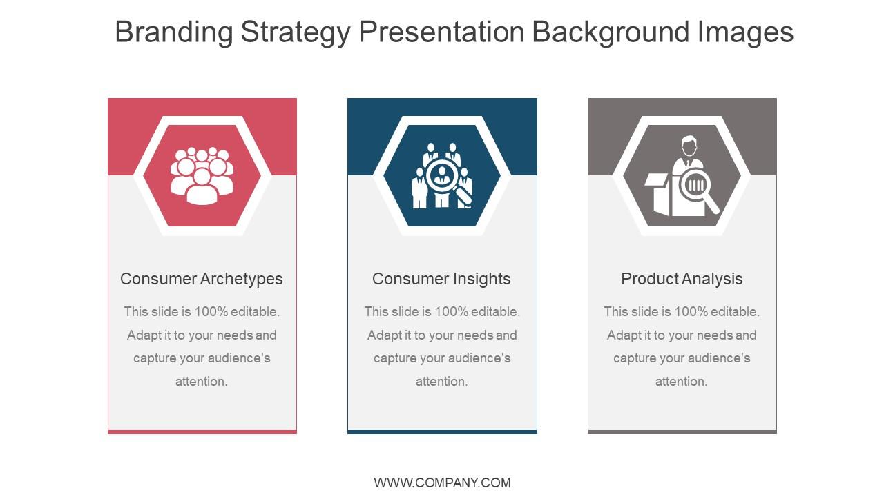 Branding strategy presentation background images Slide01