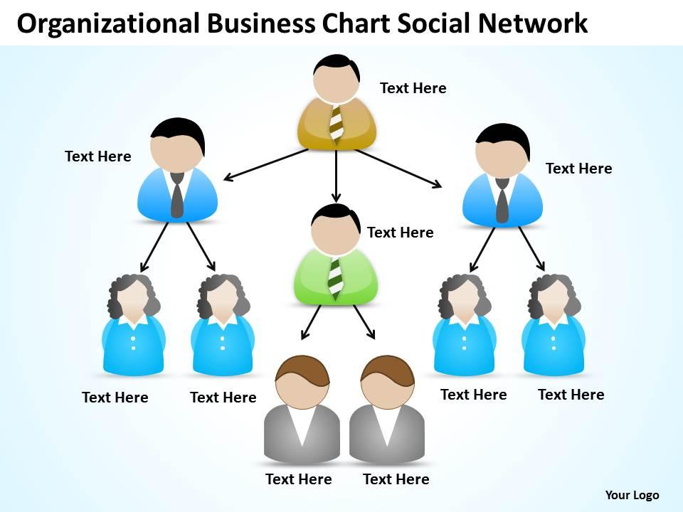 Business analyst diagrams organizational chart social network powerpoint slides Slide01