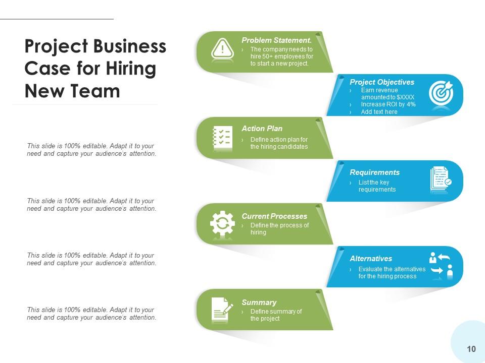 Business Case For Hiring Opportunity Statement Process Investment