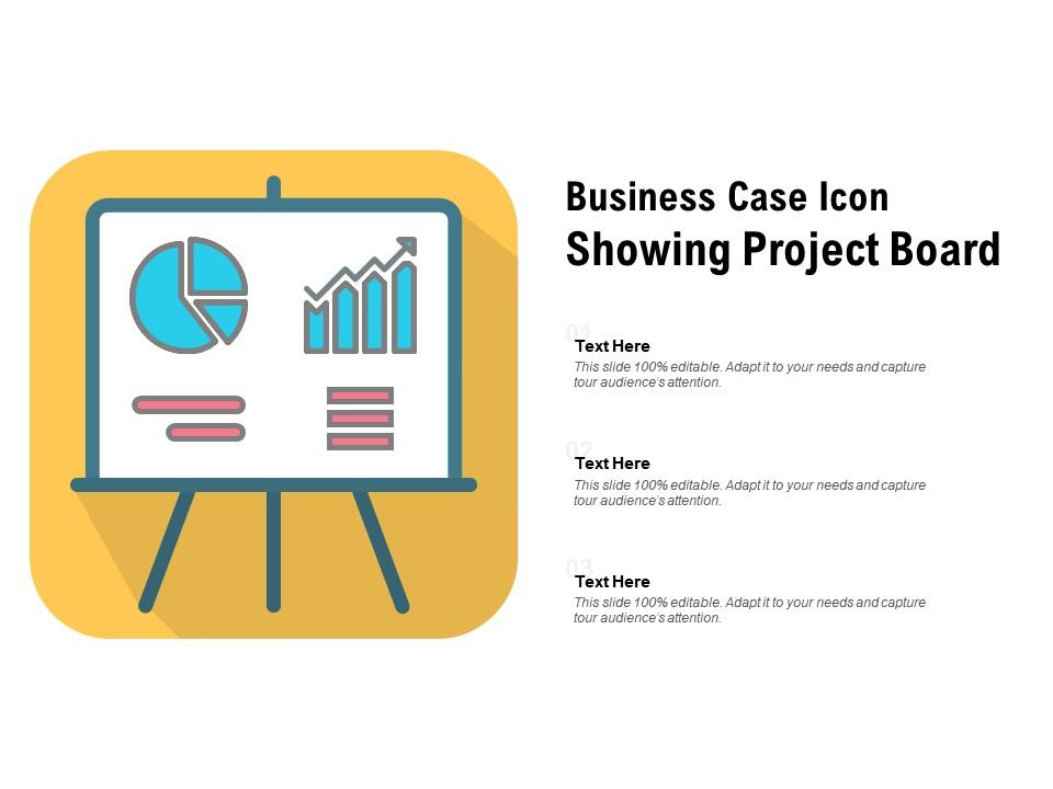 Business Case Icon Showing Project Board