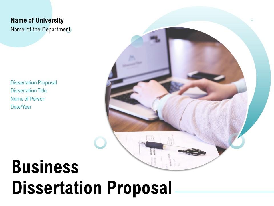 Business Dissertation Proposal Powerpoint Presentation Slides Slide01
