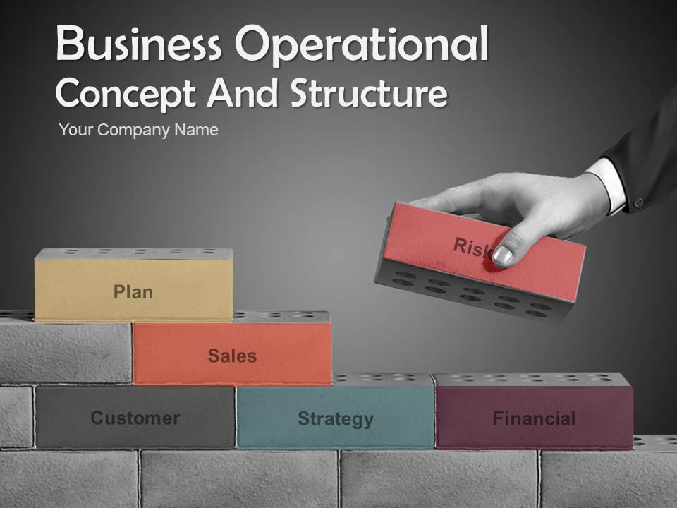 Business operational concept and structure powerpoint presentation slides Slide00