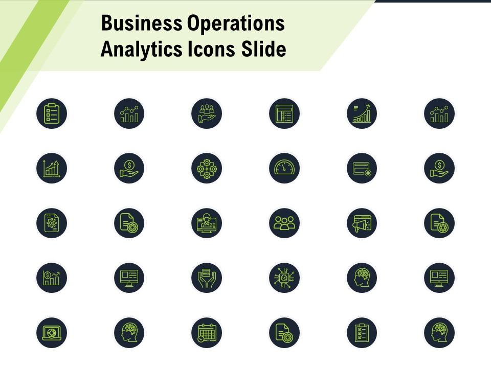 Business operations analytics icons slide ppt powerpoint presentation icon elements Slide01