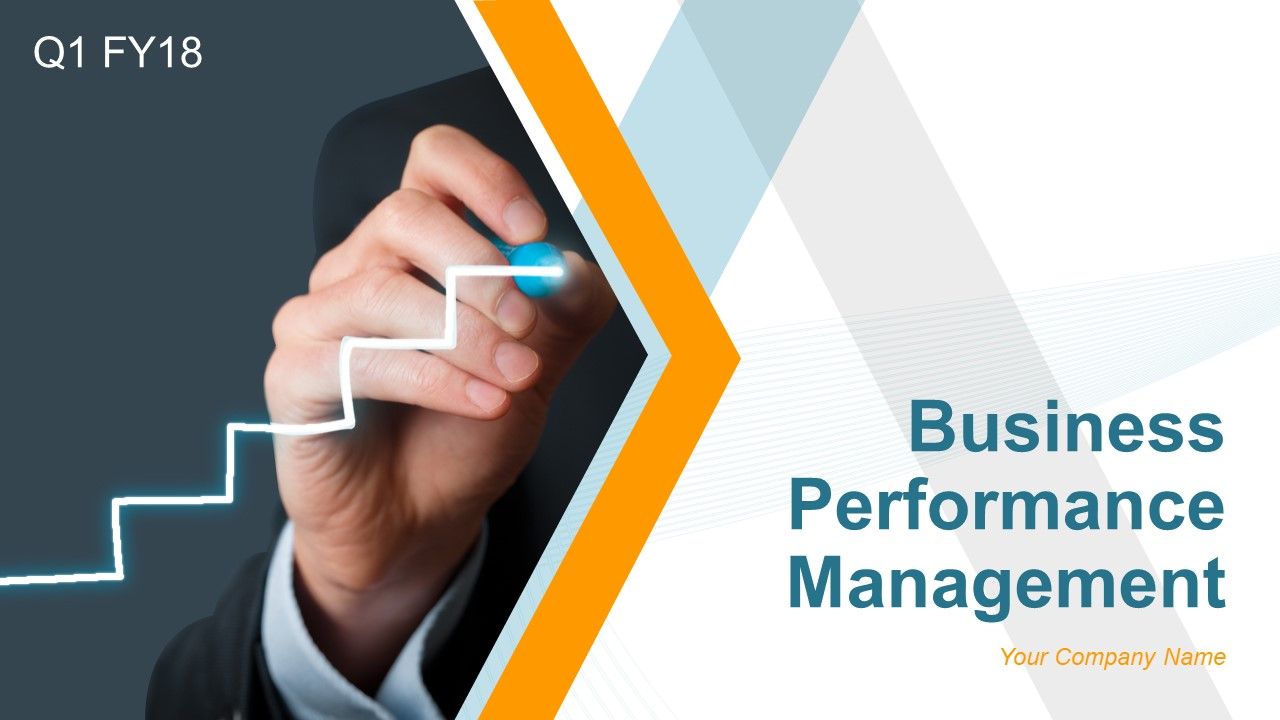 Business performance management powerpoint presentation slides Slide01