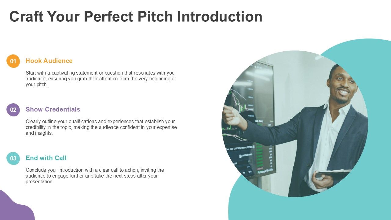 Business Pitch Deck With Self Introduction PPT Template Format PPT H