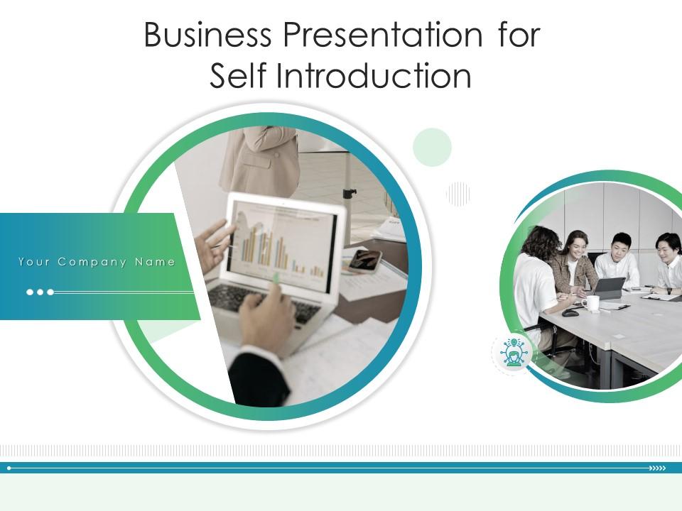 Business presentation for self introduction powerpoint presentation slides Slide00
