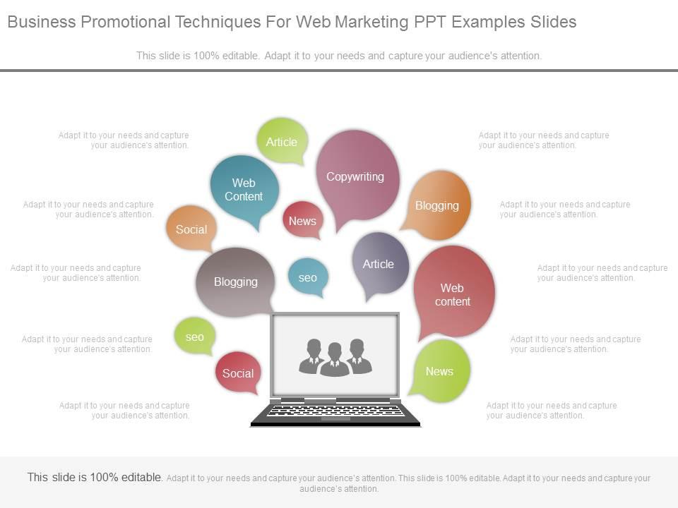 business_promotional_techniques_for_web_marketing_ppt_examples_slides_Slide01