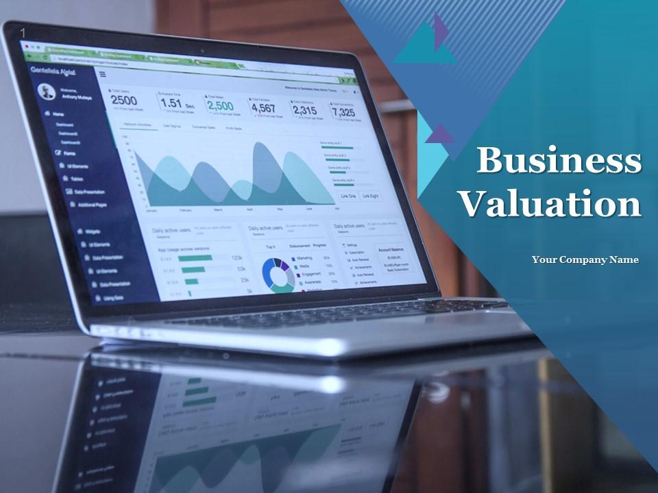 Business Valuation Powerpoint Presentation Slides Slide01