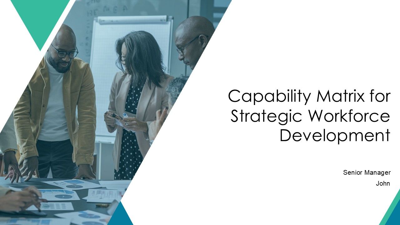 Capability Matrix For Strategic Workforce Development PPT Presentation AT