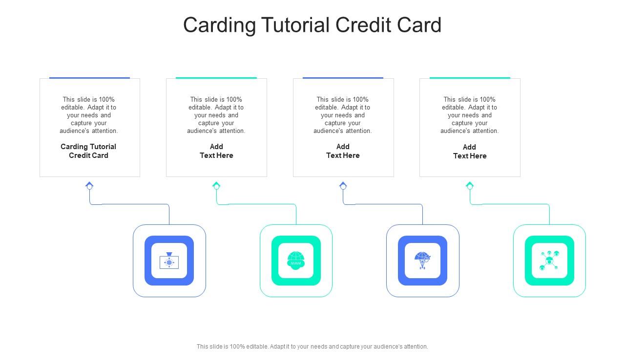 Carding Tutorial Credit Card In Powerpoint And Google Slides Cpb PPT