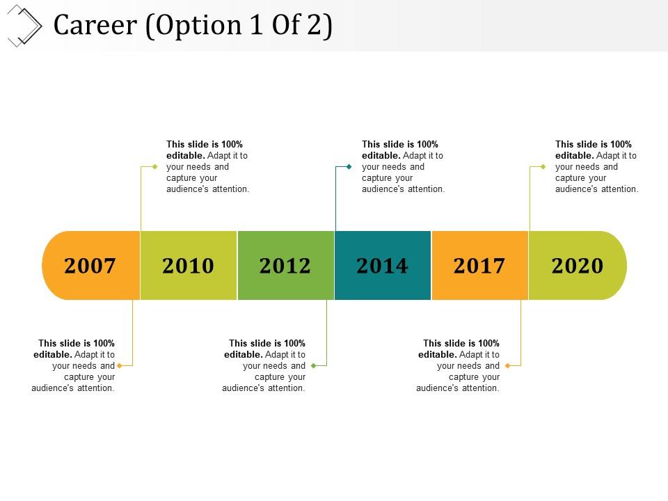 Career Presentation Powerpoint | Presentation PowerPoint Diagrams | PPT ...