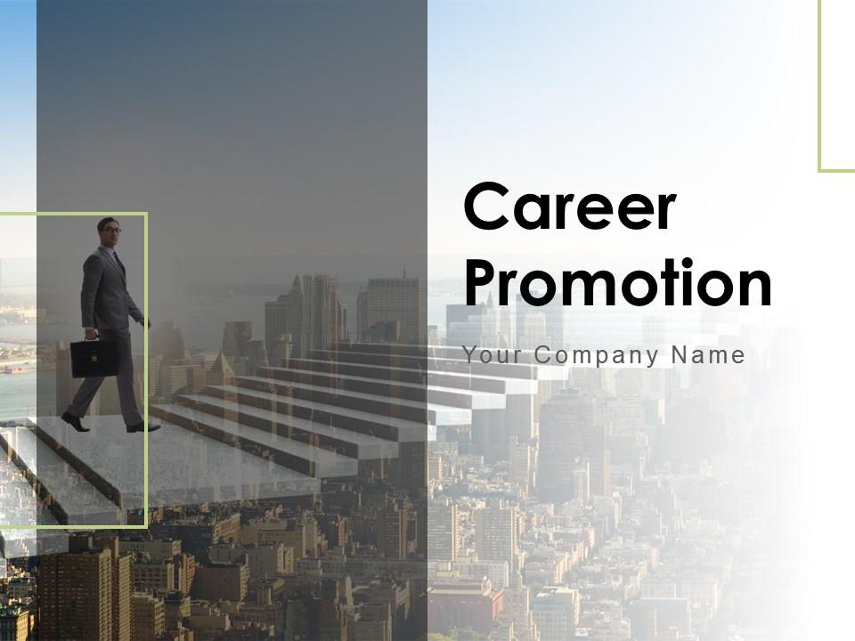 Career promotion powerpoint presentation slides Slide01
