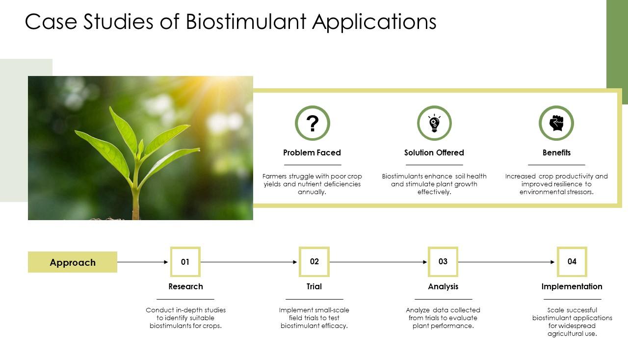 Case Studies Of Biostimulant Applications Ppt Template ST AI SS PPT ...