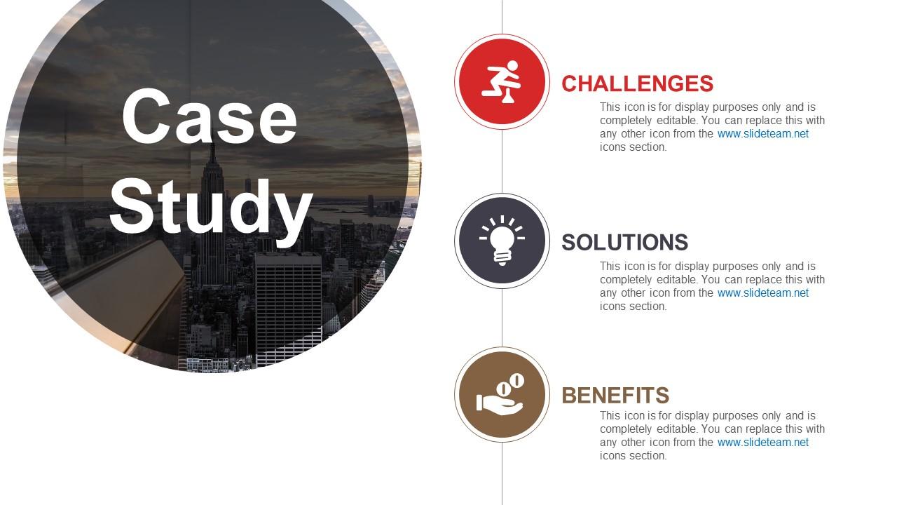 Case study for business problem solving powerpoint template Slide01
