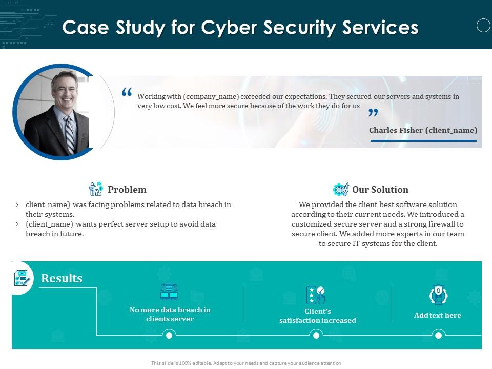 cyber security case study ppt free download