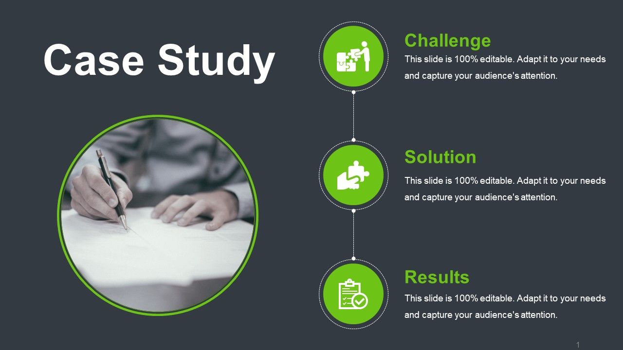 how to make case study ppt