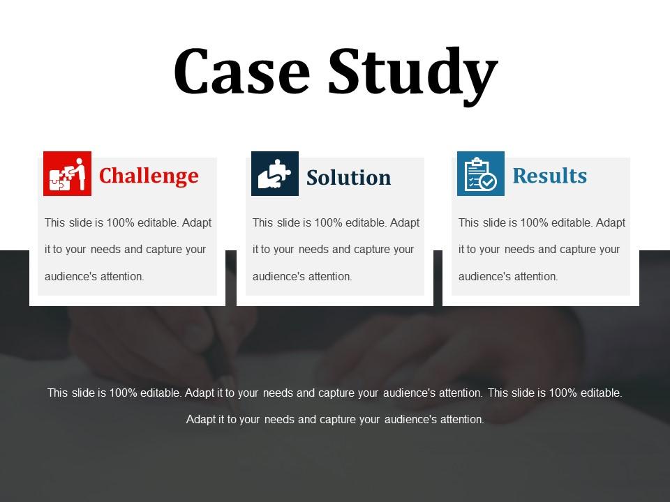 Case study powerpoint slide themes Slide01