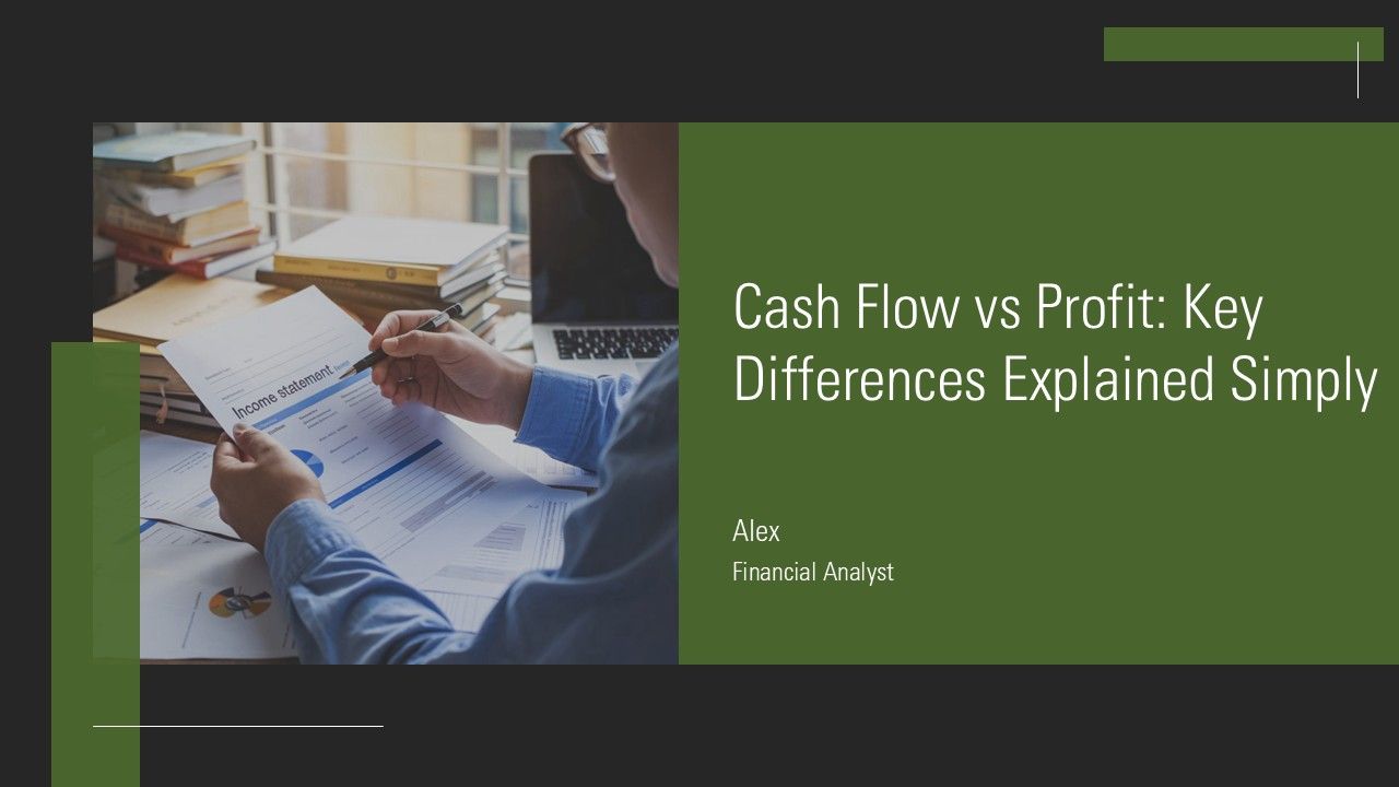 Cash Flow Vs Profit Key Differences Explained Simply PPT Mockup AT Cash Flow Vs Profit Key Differences Explained Simply PPT Mockup AT