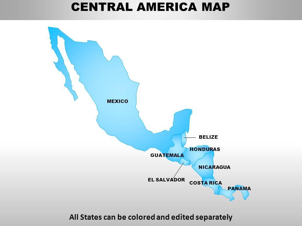 central_america_continents_powerpoint_maps_Slide01