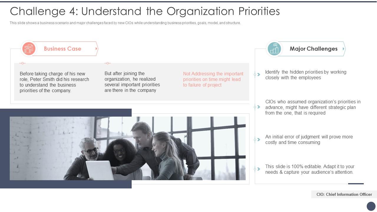 Challenge 4 Understand The Organization Critical Dimensions And Scenarios Of CIO Transition Slide01