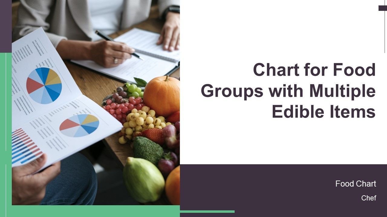Chart For Food Groups With Multiple Edible Items PPT Slides AT Chart For Food Groups With Multiple Edible Items PPT Slides AT