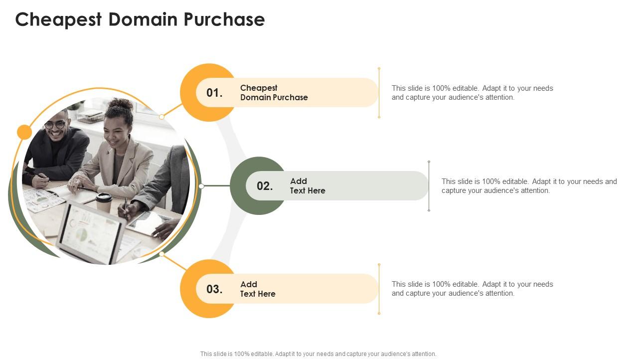 Cheapest domain purchase in powerpoint and google slides cpb