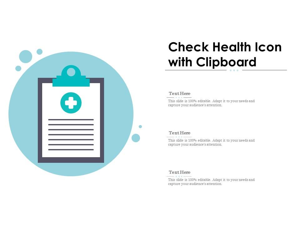 Check health icon with clipboard Slide00