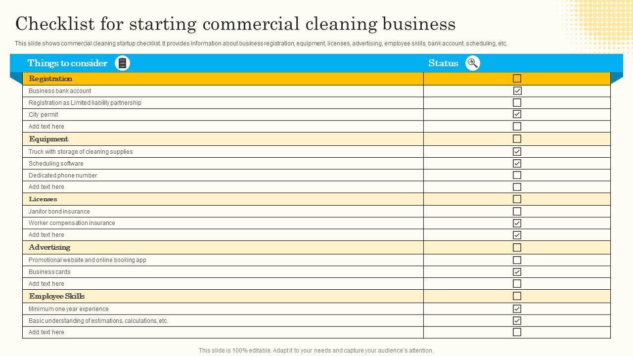 The Equipment Needed for a Commercial Cleaning Business