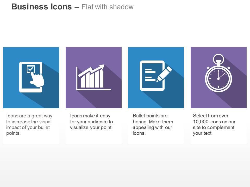 checklist_growth_bar_graph_business_records_time_management_ppt_icons_graphics_Slide01