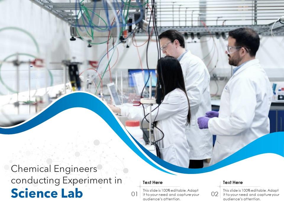 Chemical Engineers Conducting Experiment In Science Lab | PowerPoint ...