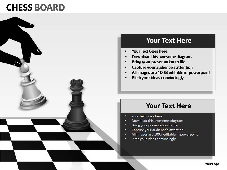 Online Chess Facebook Post Design Templates
