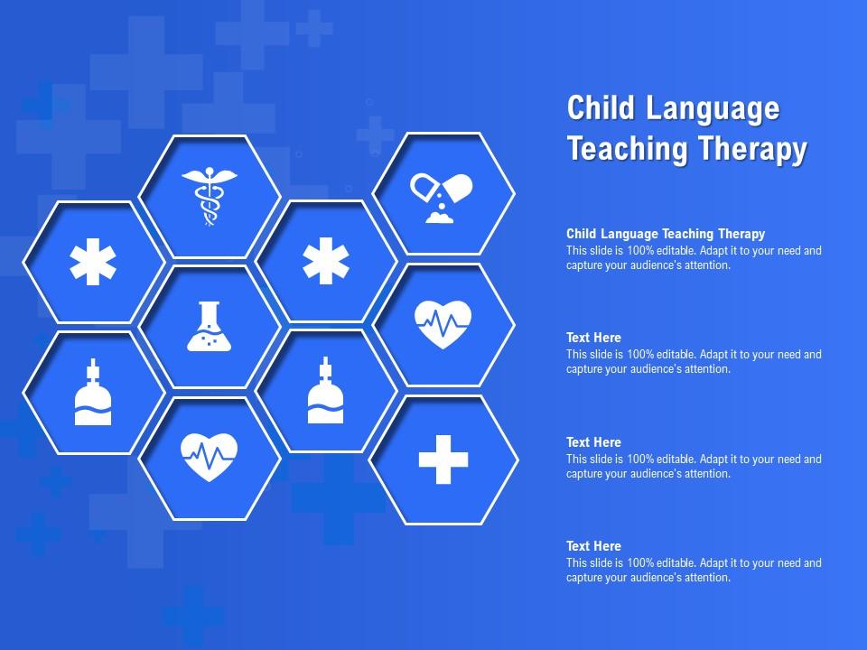 Child language teaching therapy ppt powerpoint presentation ideas themes Slide01