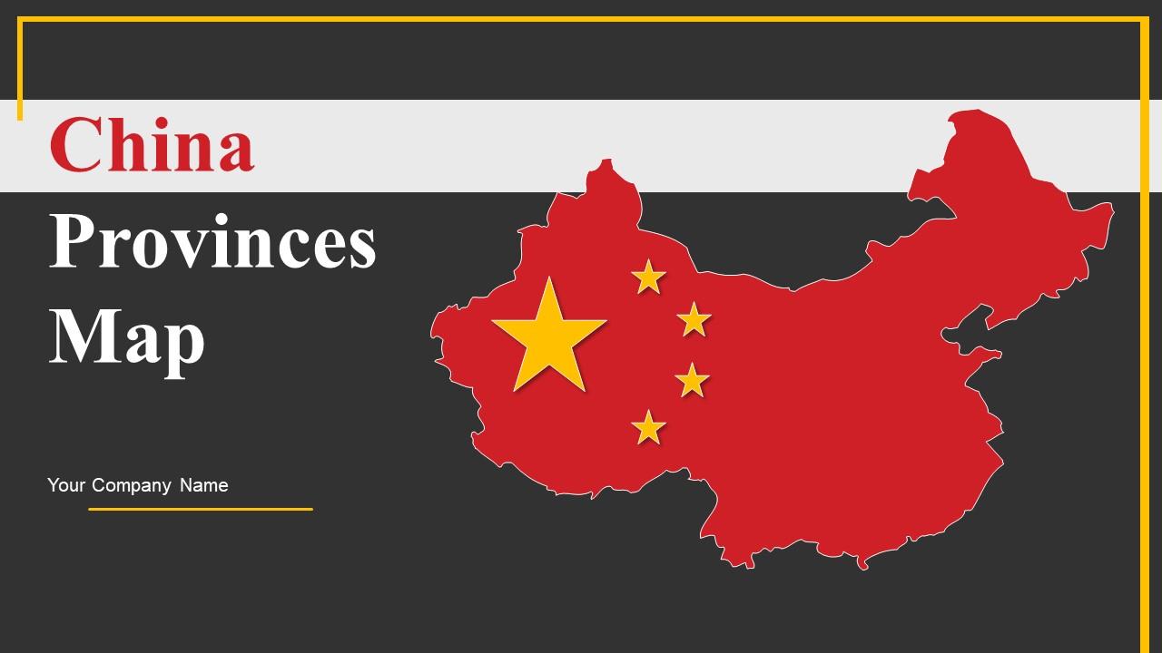 China Provinces Map Powerpoint Ppt Template Bundles Slide01