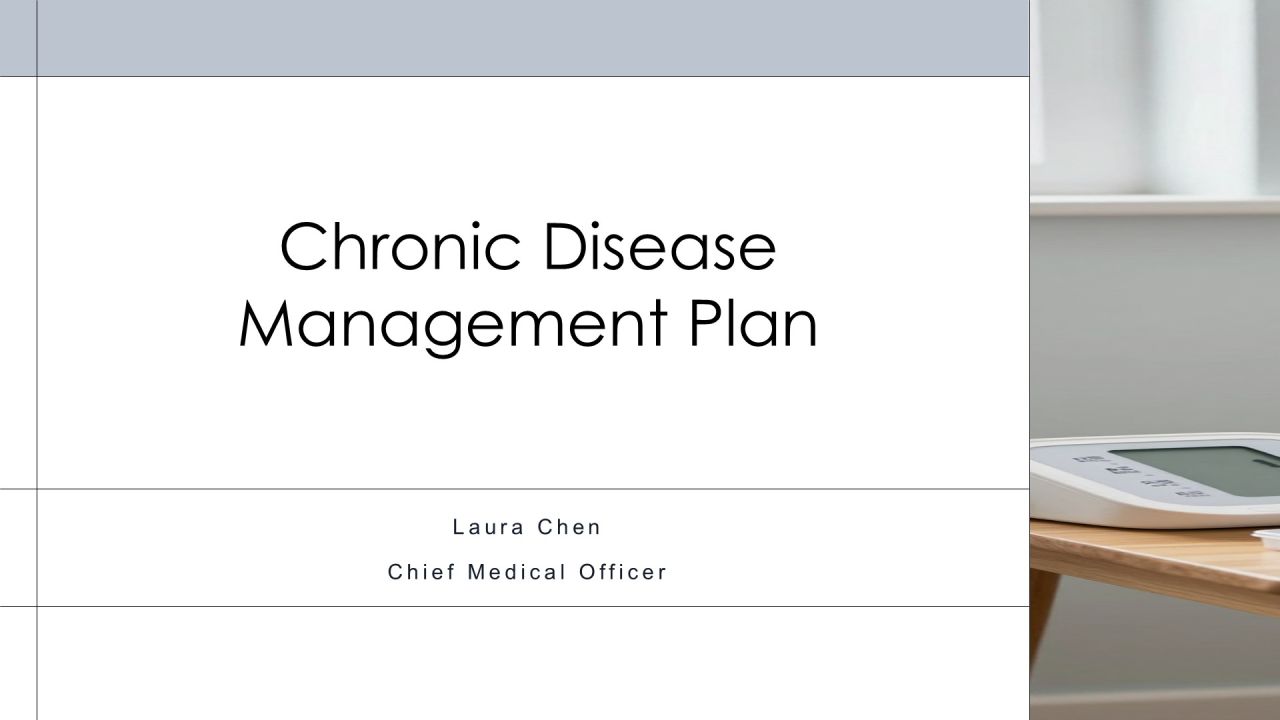 Chronic Disease Management Plan PPT Outline VA Chronic Disease Management Plan PPT Outline VA