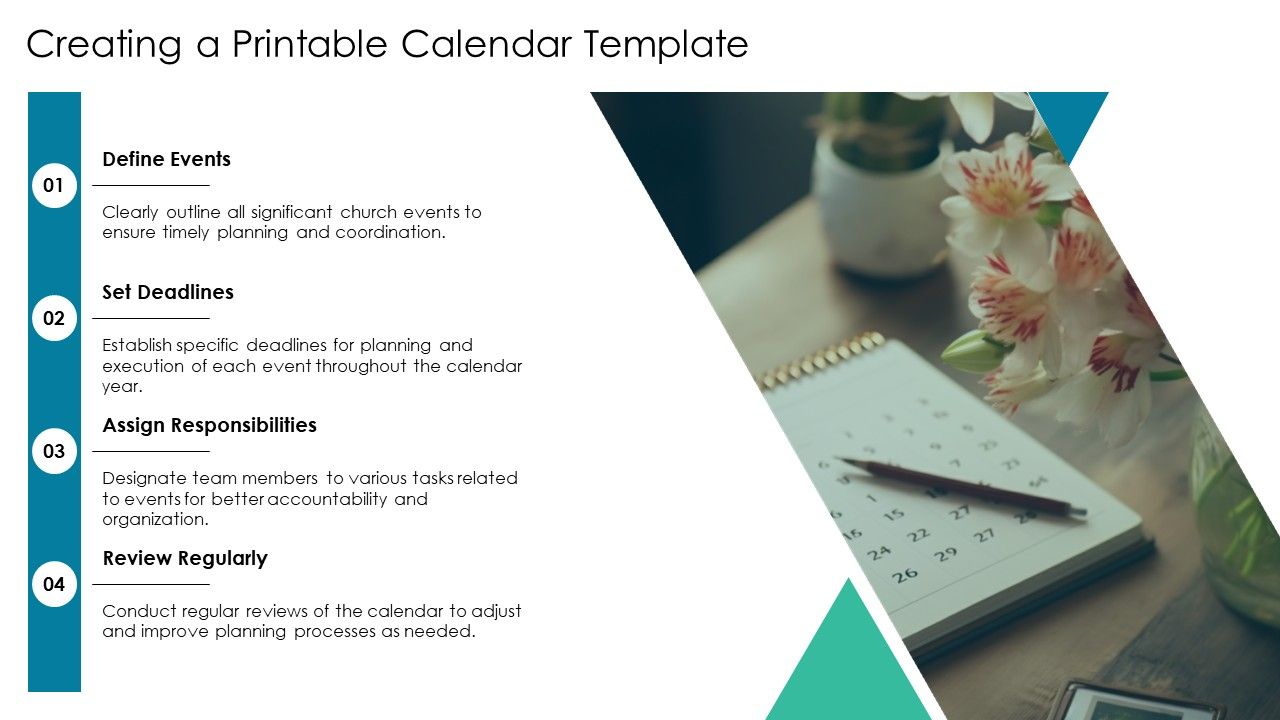 Church Planning Calendar Template PPT Example ACP