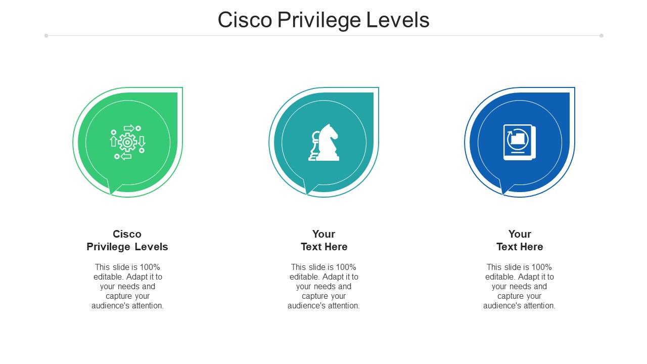 Cisco Privilege Levels Ppt Powerpoint Presentation Infographics Show