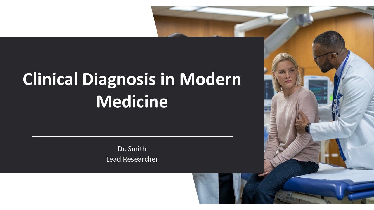 Clinical Diagnosis In Modern Medicine PPT Summary AT Clinical Diagnosis In Modern Medicine PPT Summary AT