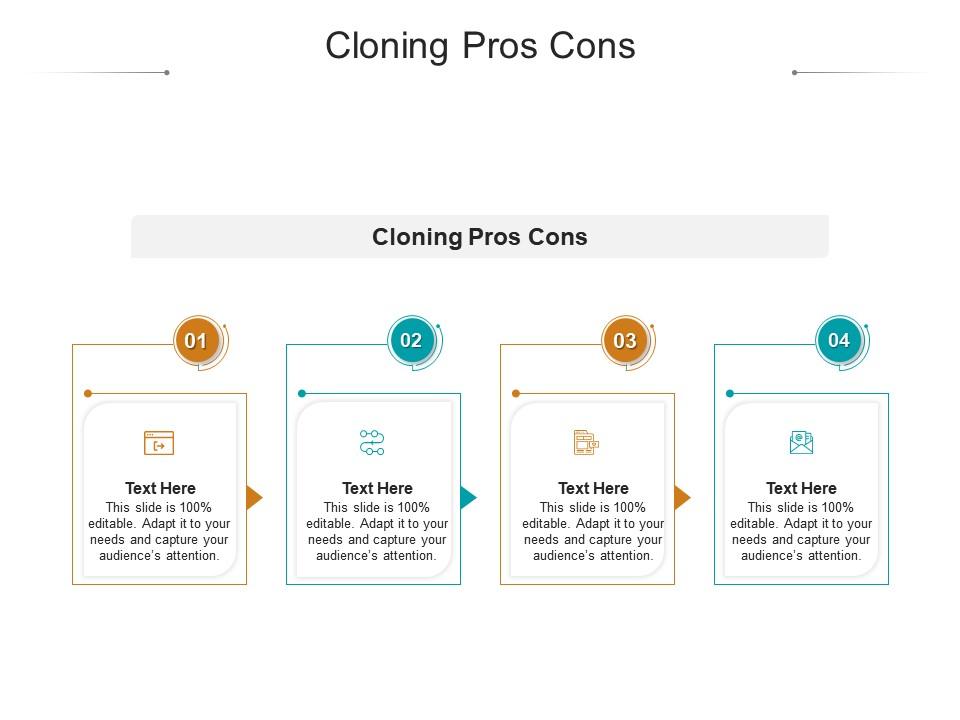 Cloning Pros Cons Ppt Powerpoint Presentation Model File Formats Cpb
