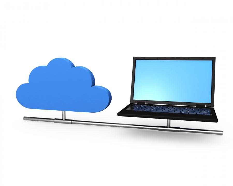 cloud_and_laptop_for_cloud_computing_stock_photo_Slide01