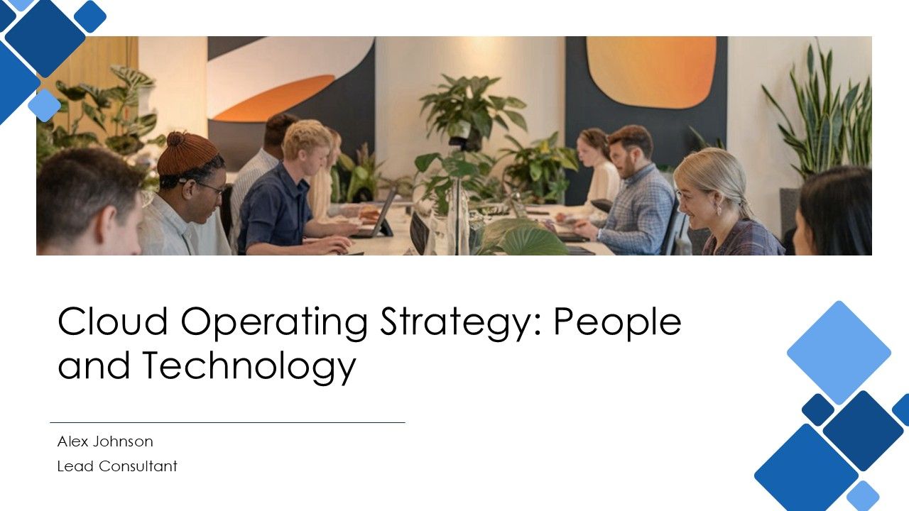 Cloud Operating Strategy People And Technology PPT Structure AT Cloud Operating Strategy People And Technology PPT Structure AT