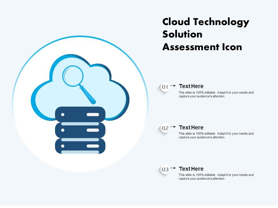 Cloud technology solution assessment icon Slide00