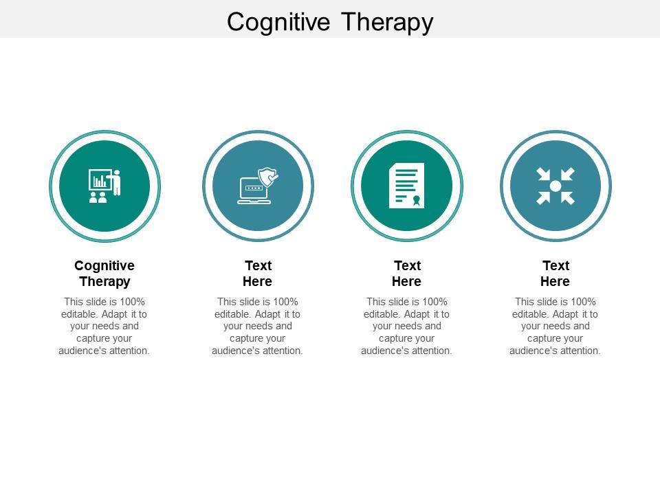 Cognitive therapy ppt powerpoint presentation infographic template picture cpb Slide01