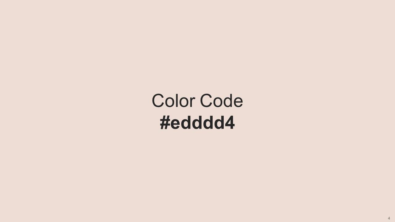 Color Palette With Five Shade Outer Space Elm Bizarre Mojo PPT Sample