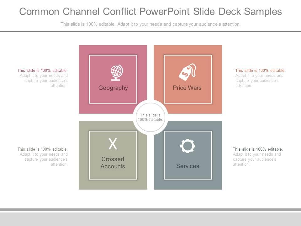 Common channel conflict powerpoint slide deck samples Slide01