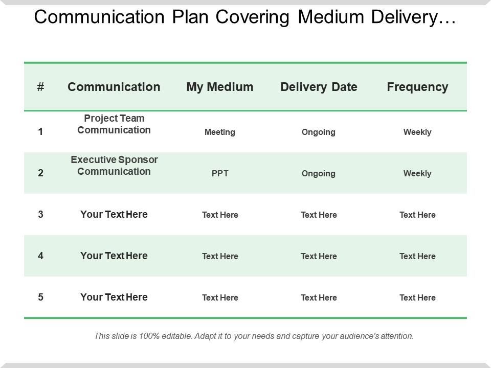 communication_plan_covering_medium_delivery_date_and_frequency_table_Slide01
