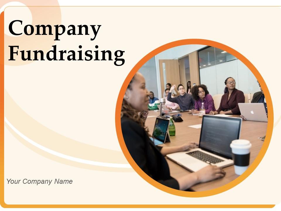 Company fundraising powerpoint presentation slides Slide01