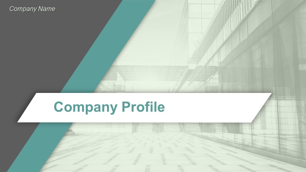Company profile powerpoint presentation slides Slide01